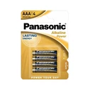 Panasonic Alkaline Batteries AAA 1.5V 4 pcs