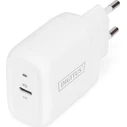 Φορτιστής Πρίζας Digitus Universal Charging Adapter USB-C 20 W