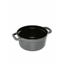 Κατσαρόλα Staub Cocotte 12cm round Graphite grey, cast iron