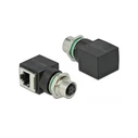 Αντάπτορας Δικτύου Delock M12 4 Pin D-coded Bu > RJ45 Bu