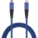 Καλώδιο USB 2GO blue 100cm USB Type-C - Lightning Apple