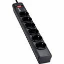 Πολύπριζο Ασφαλείας Eaton Protection Strip PS6D - surge protector - 2500 Watt