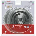 Δίσκοι Κοπής Bosch 1x Optiline Wood + 1x Multi Material Saw Blade Set