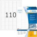 Ετικέτες Herma A4 White 38,1x12,7 mm removable 2750 pcs.
