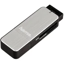 Card Reader Hama USB 3.0 Multi SD/microSD Alu black/silver