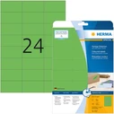Ετικέτες Herma A4 Green 70x37 mm matt 480 pcs.