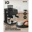 IQ CM-155 CAFETERIA ΜΗΧΑΝΗ ESPRESSO ΜΕ ΚΑΦΕΚΟΠΤΗ 1600 WATT