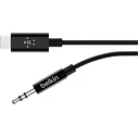 Καλώδιο 3.5mm Belkin RockStar Aud./USB-C 0,9m black F7U079bt03-BLK