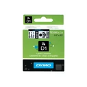 Ταινία Ετικετογράφου Dymo 45010 Clear Black (S0720500)