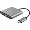 Docking Station Trust DALYX 3-IN-1 USB-C ADAPTER