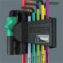 Σετ Allen Wera 967/9 TX BO Multicolour 1 L-Key Set for TORX, BlackLaser