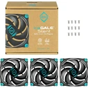 Case Fan 12cm Iceberg Thermal IceGALE Silent - Black (3-pack)