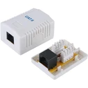 Πρίζα Δικτύου Equip Cat6 1xRJ45 UTP RAL 9010 white