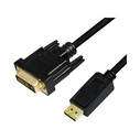 Καλώδιο DisplayPort Logilink DP 1.2 to DVI 1.2 3,0m Black