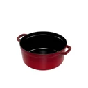 Κατσαρόλα Staub Round Cocotte, 24cm cast iron, cherry