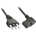 Καλώδιο Τροφοδοσίας Lindy IEC-Angled Italy C13 2m