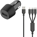 Φορτιστής Αυτοκινήτου USB 2GO 12V/24V (2-pieces) - Black