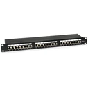 Patch Panel Equip 24x RJ45 Cat6 19" 1HE Black