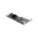 Controller PCIe Delock x4 > 4x extern SuperS. USB Typ-A Bu