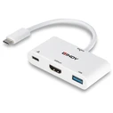 Docking Station Lindy USB 3.1 type C to HDMI with PD