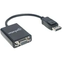 Αντάπτορας Displayport Manhattan M/F DP->HD15, Black