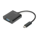 Αντάπτορας USB Digitus USB3.0/C to VGA 19.5cm black