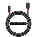 Καλώδιο USB Lindy 10m 3.0 Slim USB Typ A Stecker to USB T