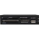 Card Reader StarTech 3.5in Front Bay 22-in-1 USB 2.0 Internal Multi Media - Black (35FCREADBK3)