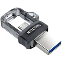 USB Flash 32GB SanDisk Ultra Dual m3.0 grey&silver SDDD3-032G-G46