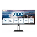 Monitor 34" AOC LED Curved CU34V5C - 86.4 cm - 3440 x 1440 UWQHD