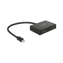 Splitter Displayport Delock 1 mini DP Eingang -> 2 Ausg n