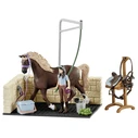 Μινιατούρα Schleich Horse Club 42438 Washing Area with Emily & Luna
