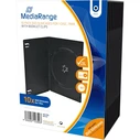 Θήκη DVD MediaRange 10pcs Single Slim Black retail