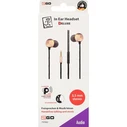 Handsfree Ακουστικά 2GO In-Ear Stereo "Deluxe" - gold