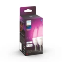 Smart Λάμπα LED Philips Hue E14 2-Pack 5,3W 320lm White Color Ambiance