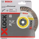 Δίσκος Κοπής Bosch X-LOCK DIA-TS 125x22 23 Sf. Univ.