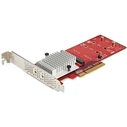 Controller PCIe StarTech X8 DUAL PCIE m.2 SSD ADAPTER