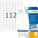 Ετικέτες Herma A4 White 25,4x16,9 mm removable 2800 pcs.