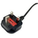 Καλώδιο Τροφοδοσίας Equip IEC UK-BS1363 -> C13 2m M/F Black