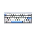 Gaming Πληκτρολόγιο Armaggeddon Trimode Mech Rgb Linear 63Keys Gmk-100 Winter
