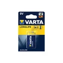 Αλκαλική Μπαταρία Varta LONGLIFE 9V Block 6LP3146 1pc.