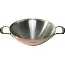 Τηγάνι De Buyer Prima Matera Wok induct ion copper/steel with 2 handles