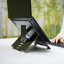 Βάση Laptop R-Go 10 "-22" Max.5KG Riser adjustable black