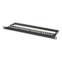 Patch Panel Digitus DN-91624U-SL-SH - 0.5U - 19"