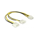 Καλώδιο Delock Molex 2x4Pin -> EPS 8Pin St/St 30cm