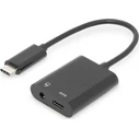 Αντάπτορας USB Digitus Type-C Adapter Type-C to USB--C + 3.5mm Jack