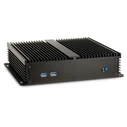 Κουτί Η/Υ Inter-Tech Thin Mini ITX IP-40 black 2xUSB 3.0