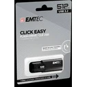 USB Flash 512GB EMTEC B110 USB 3.2 Click Easy Black