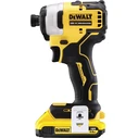 Παλμικό Κατσαβίδι 18V, 2 Ah DeWalt DCF809D2T-QW