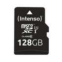 Κάρτα Μνήμης microSDXC 128GB Intenso Premium
